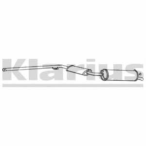 Klarius 270165 End Silencer 270165: Buy near me at 2407.PL in Poland at an Affordable price!