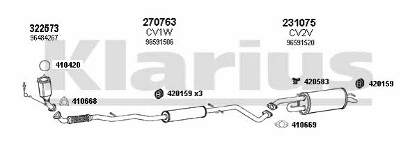  200004E Exhaust system 200004E: Buy near me in Poland at 2407.PL - Good price!
