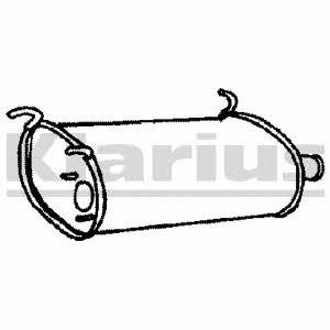 Klarius 210047 End Silencer 210047: Buy near me at 2407.PL in Poland at an Affordable price!