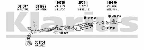  210138E Exhaust system 210138E: Buy near me in Poland at 2407.PL - Good price!