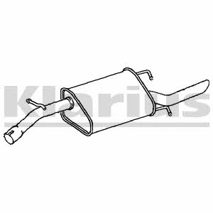 Klarius 230977 End Silencer 230977: Buy near me at 2407.PL in Poland at an Affordable price!