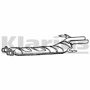 Klarius 240050 Central silencer 240050: Buy near me at 2407.PL in Poland at an Affordable price!