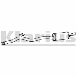 Klarius 270265 End Silencer 270265: Buy near me at 2407.PL in Poland at an Affordable price!