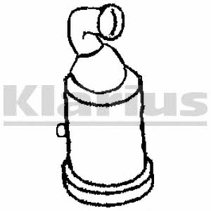 Klarius 322136 Catalytic Converter 322136: Buy near me in Poland at 2407.PL - Good price!