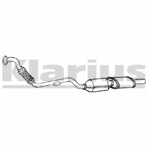  322284 Catalytic Converter 322284: Buy near me in Poland at 2407.PL - Good price!