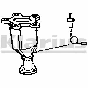 Klarius 322480 Katalizator 322480: Dobra cena w Polsce na 2407.PL - Kup Teraz!