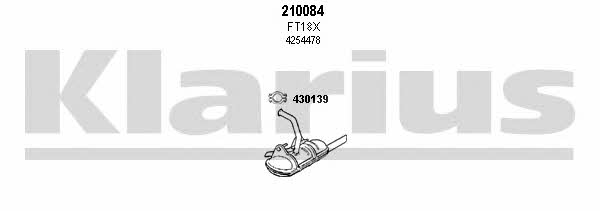 Klarius 330003E Exhaust system 330003E: Buy near me at 2407.PL in Poland at an Affordable price!