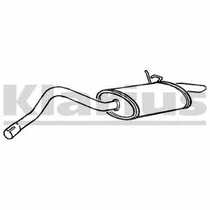 Klarius 240570 End Silencer 240570: Buy near me at 2407.PL in Poland at an Affordable price!