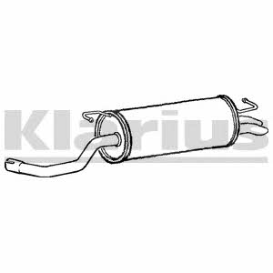 Klarius 240741 End Silencer 240741: Buy near me at 2407.PL in Poland at an Affordable price!
