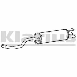 Klarius 240828 End Silencer 240828: Buy near me at 2407.PL in Poland at an Affordable price!