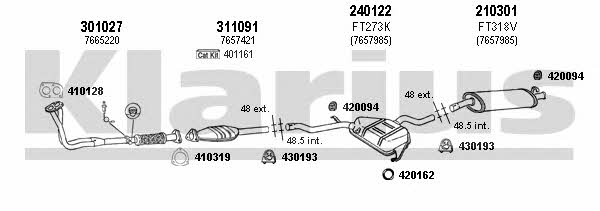  330247E Układ wydechowy 330247E: Dobra cena w Polsce na 2407.PL - Kup Teraz!