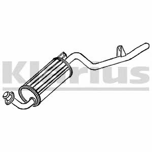 Klarius 250049 End Silencer 250049: Buy near me at 2407.PL in Poland at an Affordable price!