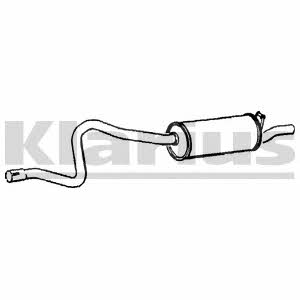 Klarius 250094 End Silencer 250094: Buy near me in Poland at 2407.PL - Good price!