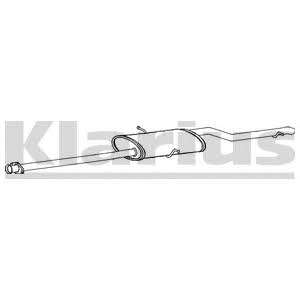 Klarius 270618 End Silencer 270618: Buy near me at 2407.PL in Poland at an Affordable price!