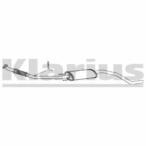 Klarius 270727 Central silencer 270727: Buy near me at 2407.PL in Poland at an Affordable price!