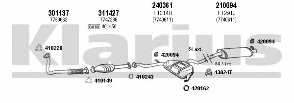  330317E Abgasanlage 330317E: Kaufen Sie zu einem guten Preis in Polen bei 2407.PL!