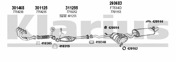  330413E Abgasanlage 330413E: Kaufen Sie zu einem guten Preis in Polen bei 2407.PL!