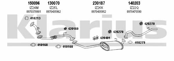  290013E Abgasanlage 290013E: Kaufen Sie zu einem guten Preis in Polen bei 2407.PL!