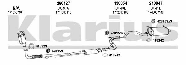  300034E Exhaust system 300034E: Buy near me in Poland at 2407.PL - Good price!