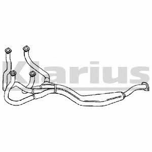 Klarius 301170 Выхлопная труба 301170: Отличная цена - Купить в Польше на 2407.PL!