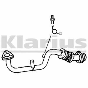 Klarius 301404 Выхлопная труба 301404: Отличная цена - Купить в Польше на 2407.PL!