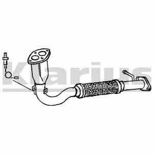 Klarius 301429 Exhaust pipe 301429: Buy near me at 2407.PL in Poland at an Affordable price!
