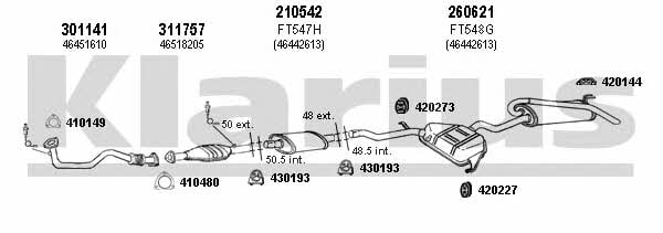  330917E Exhaust system 330917E: Buy near me in Poland at 2407.PL - Good price!