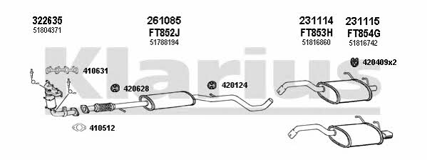  330976E Exhaust system 330976E: Buy near me in Poland at 2407.PL - Good price!