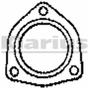 Klarius 410093 Exhaust pipe gasket 410093: Buy near me in Poland at 2407.PL - Good price!