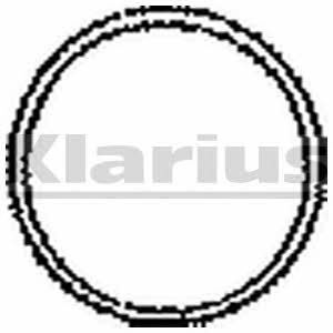 Klarius 410105 Exhaust pipe gasket 410105: Buy near me in Poland at 2407.PL - Good price!