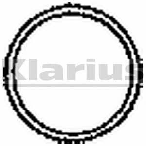 Klarius 410161 Прокладка выхлопной трубы 410161: Отличная цена - Купить в Польше на 2407.PL!