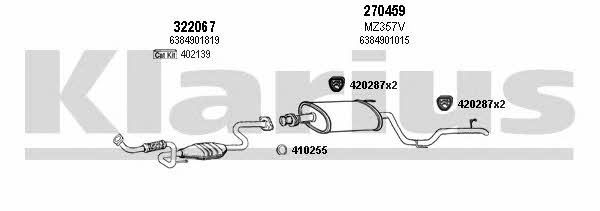  600454E Abgasanlage 600454E: Kaufen Sie zu einem guten Preis in Polen bei 2407.PL!