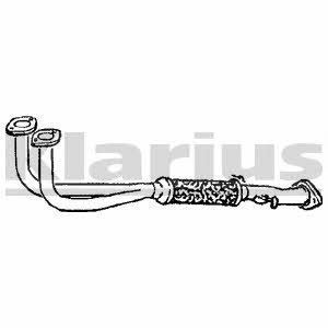 Klarius 301568 Exhaust pipe 301568: Buy near me in Poland at 2407.PL - Good price!