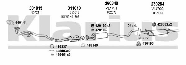  390365E Abgasanlage 390365E: Kaufen Sie zu einem guten Preis in Polen bei 2407.PL!