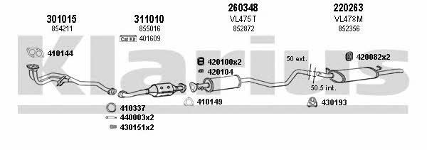  390367E Abgasanlage 390367E: Kaufen Sie zu einem guten Preis in Polen bei 2407.PL!