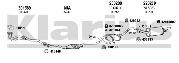  390396E Abgasanlage 390396E: Kaufen Sie zu einem guten Preis in Polen bei 2407.PL!