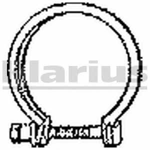 Klarius 430002 Хомут глушника 430002: Приваблива ціна - Купити у Польщі на 2407.PL!