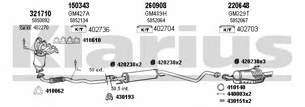  391290E Abgasanlage 391290E: Kaufen Sie zu einem guten Preis in Polen bei 2407.PL!