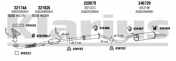  780037E Abgasanlage 780037E: Kaufen Sie zu einem guten Preis in Polen bei 2407.PL!