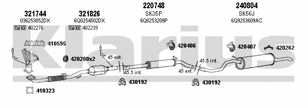  780058E Abgasanlage 780058E: Kaufen Sie zu einem guten Preis in Polen bei 2407.PL!