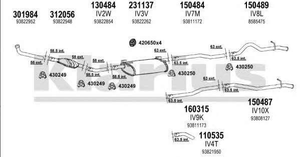  470005E Układ wydechowy 470005E: Dobra cena w Polsce na 2407.PL - Kup Teraz!