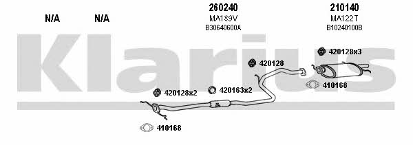  570105E Abgasanlage 570105E: Kaufen Sie zu einem guten Preis in Polen bei 2407.PL!