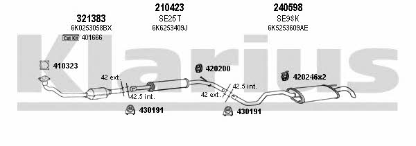  790134E Abgasanlage 790134E: Kaufen Sie zu einem guten Preis in Polen bei 2407.PL!