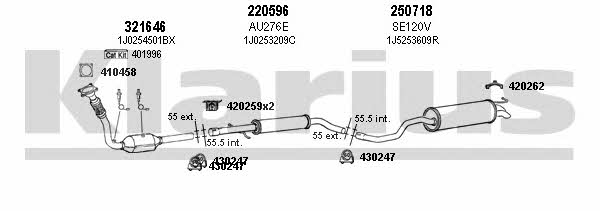  790242E Exhaust system 790242E: Buy near me in Poland at 2407.PL - Good price!