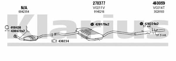  960228E Exhaust system 960228E: Buy near me in Poland at 2407.PL - Good price!