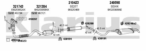  790367E Abgasanlage 790367E: Kaufen Sie zu einem guten Preis in Polen bei 2407.PL!