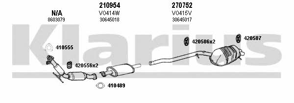  960402E Abgasanlage 960402E: Kaufen Sie zu einem guten Preis in Polen bei 2407.PL!