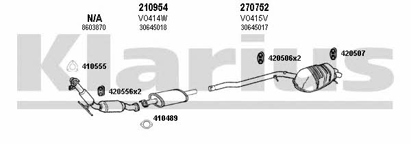  960403E Abgasanlage 960403E: Kaufen Sie zu einem guten Preis in Polen bei 2407.PL!