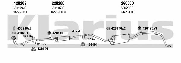  930239E Abgasanlage 930239E: Kaufen Sie zu einem guten Preis in Polen bei 2407.PL!