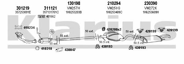  930298E Exhaust system 930298E: Buy near me in Poland at 2407.PL - Good price!